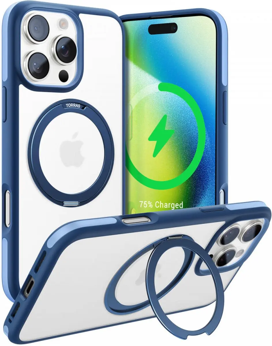 TORRAS Hoesje Geschikt voor Apple iPhone 16 Pro