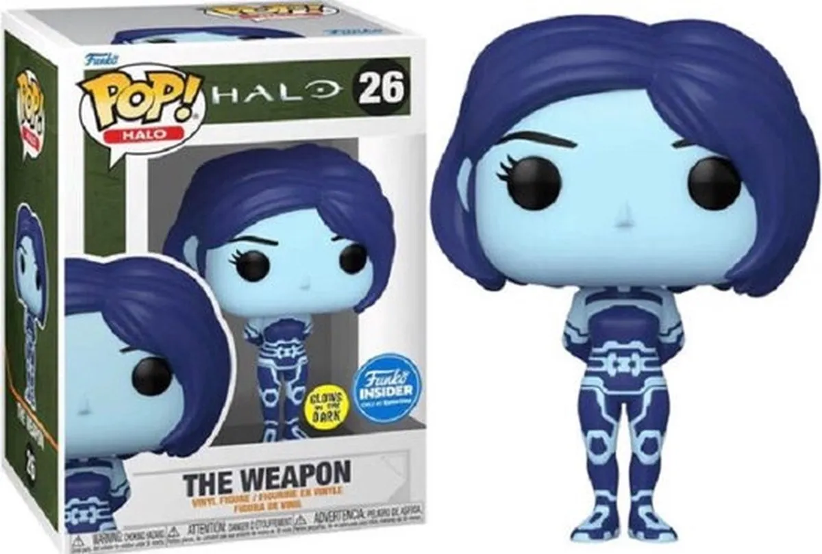 Funko Pop! Halo The Weapon #26 GITD Special Edition