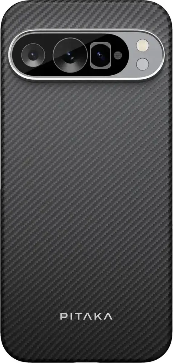 Pitaka MagEZ 6 Hoesje Google Pixel 9 Pro XL - Aramidevezels 600D - Zwart