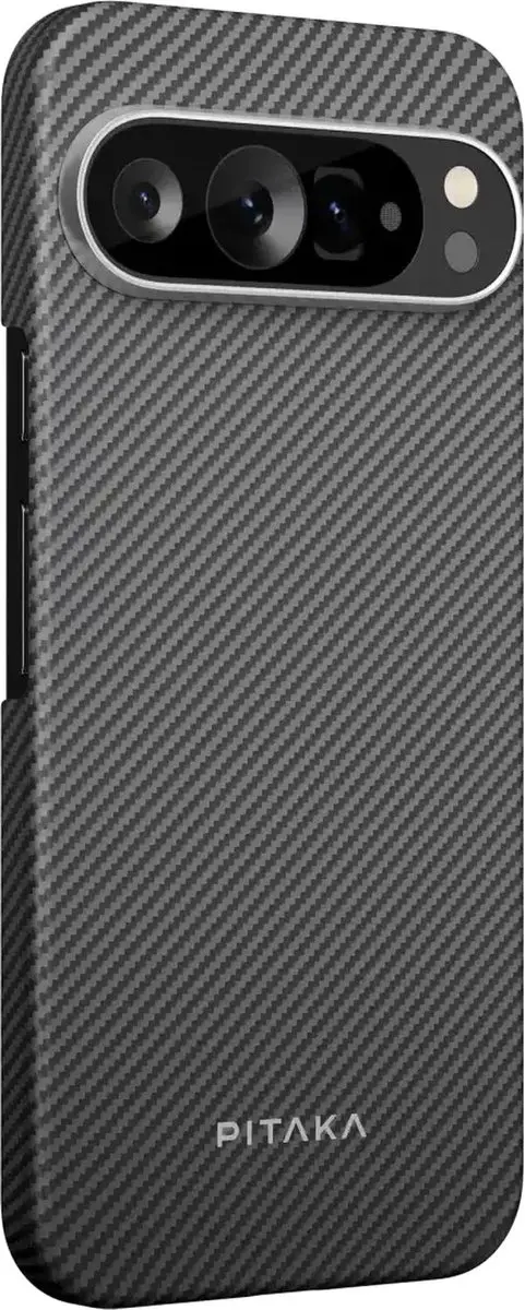 Pitaka MagEZ 6 Hoesje Google Pixel 9 Pro XL - Aramidevezels 600D - Zwart - afbeelding 6 van 6
