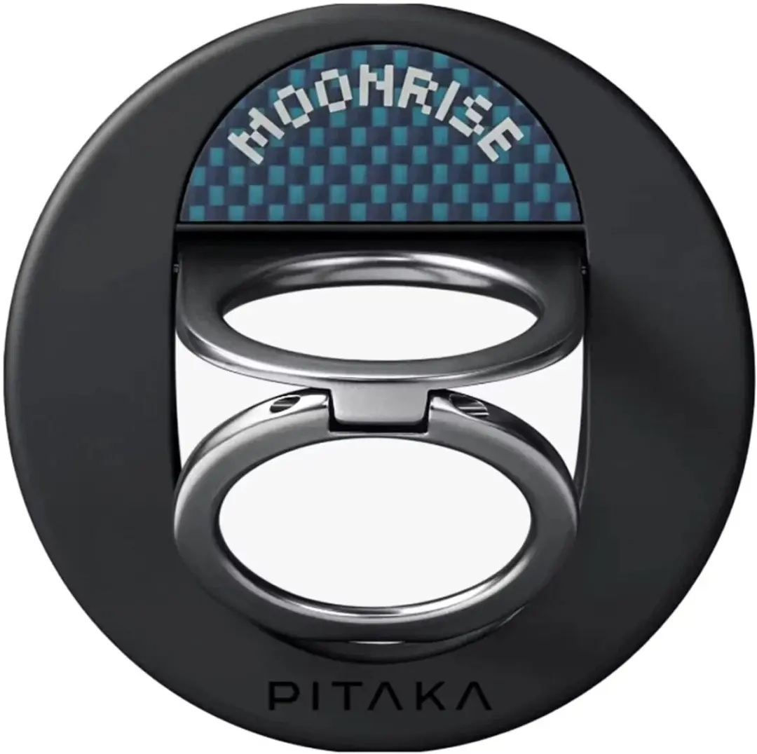 Pitaka MagEZ Grip 3 Magnetische Vingerhouder - iPhone Compatibel - Blauw