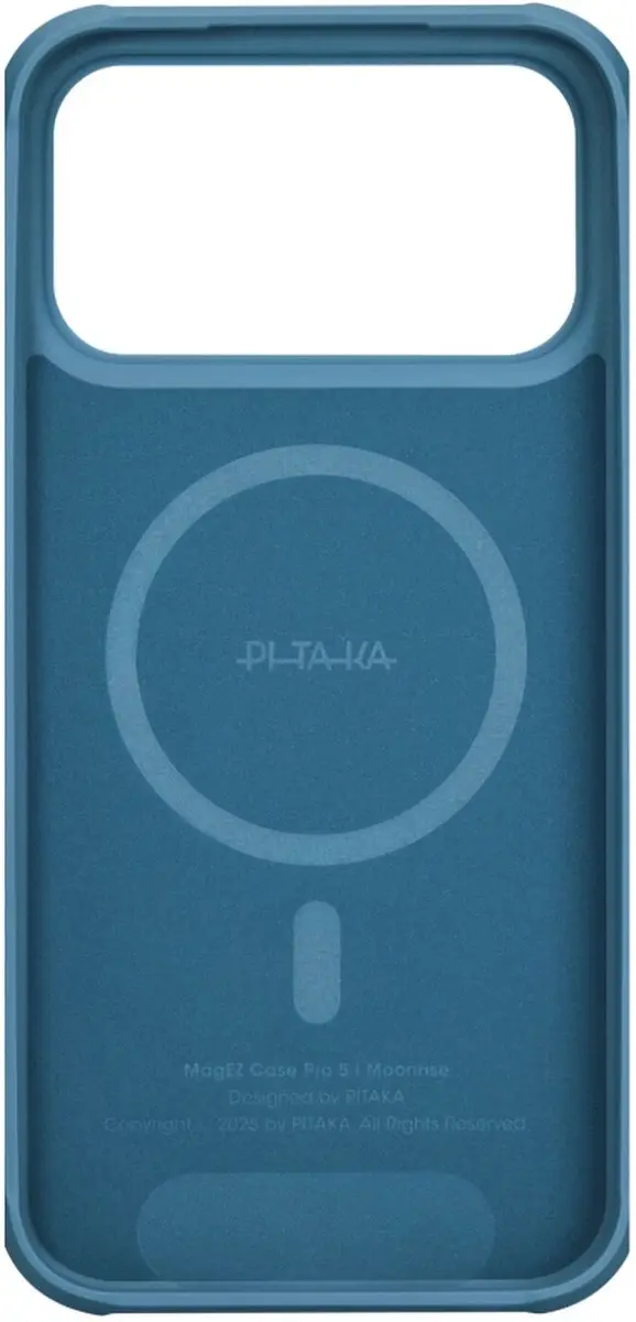 Pitaka Cairn Hoesje iPhone 17 Pro - Aramidevezel 600D - Moonrise Blauw