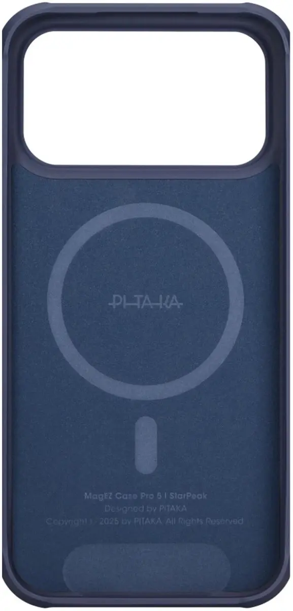 Pitaka Cairn Hoesje iPhone 17 Pro Max - Aramidevezel 600D - Blauw Horizon