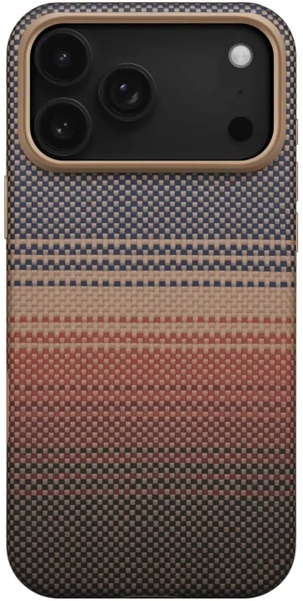 Pitaka Summa Hoesje iPhone 17 Pro Max - Aramidevezel 600D - Sunset
