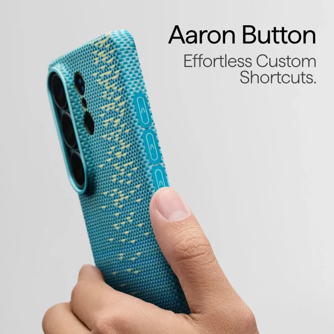 Pitaka Edge Case Samsung Galaxy S26 Ultra - 600D Aramidevezel - Lucid Blue