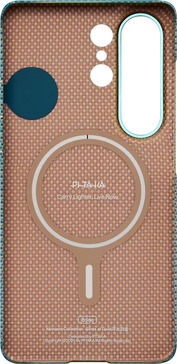 Pitaka Edge Case Samsung Galaxy S26 Ultra - 600D Aramidevezel - Lucid Blue