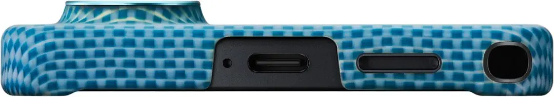 Pitaka Edge Case Samsung Galaxy S26 Ultra - 600D Aramidevezel - Lucid Blue - afbeelding 6 van 6