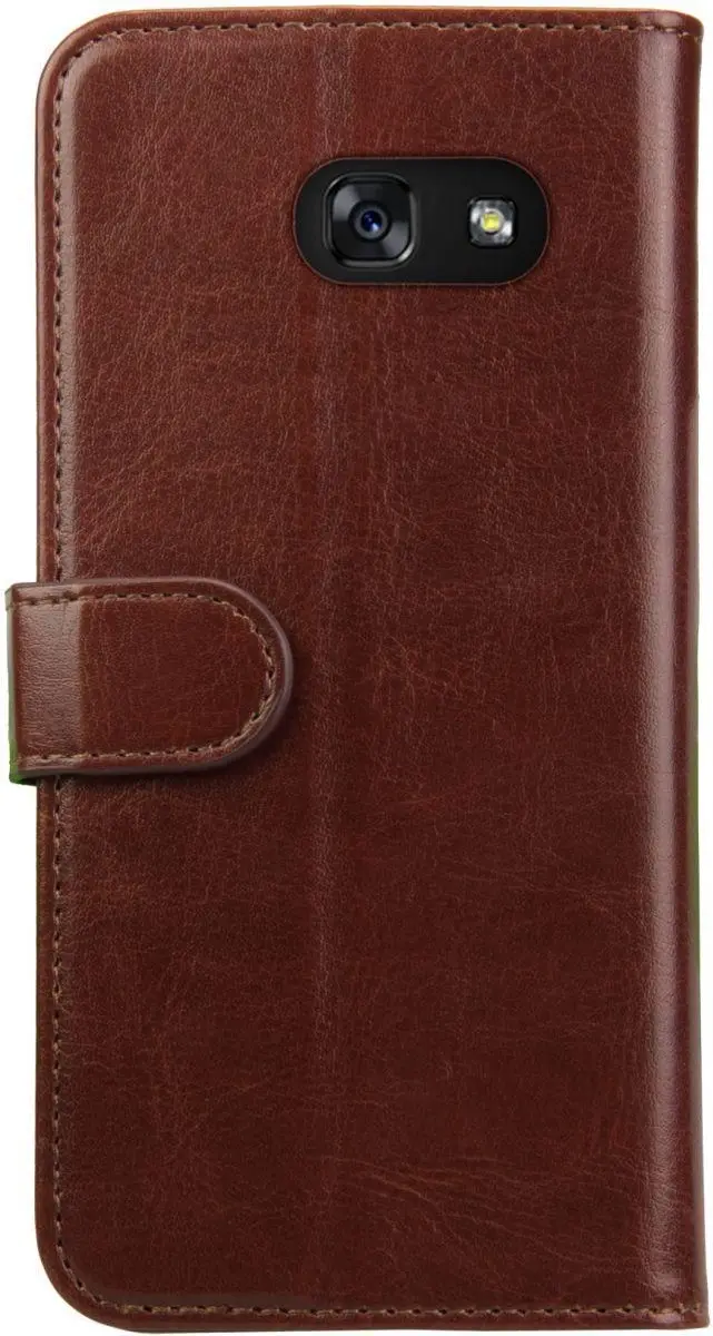 Rosso Element Book Case Wallet Samsung Galaxy A5 (2017) - 3 Pasjes - Bruin