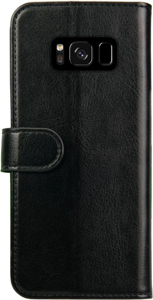 Rosso Element Book Case Wallet 30696 - Hoesje Samsung Galaxy S8 Plus - 3 Pasjes - Zwart