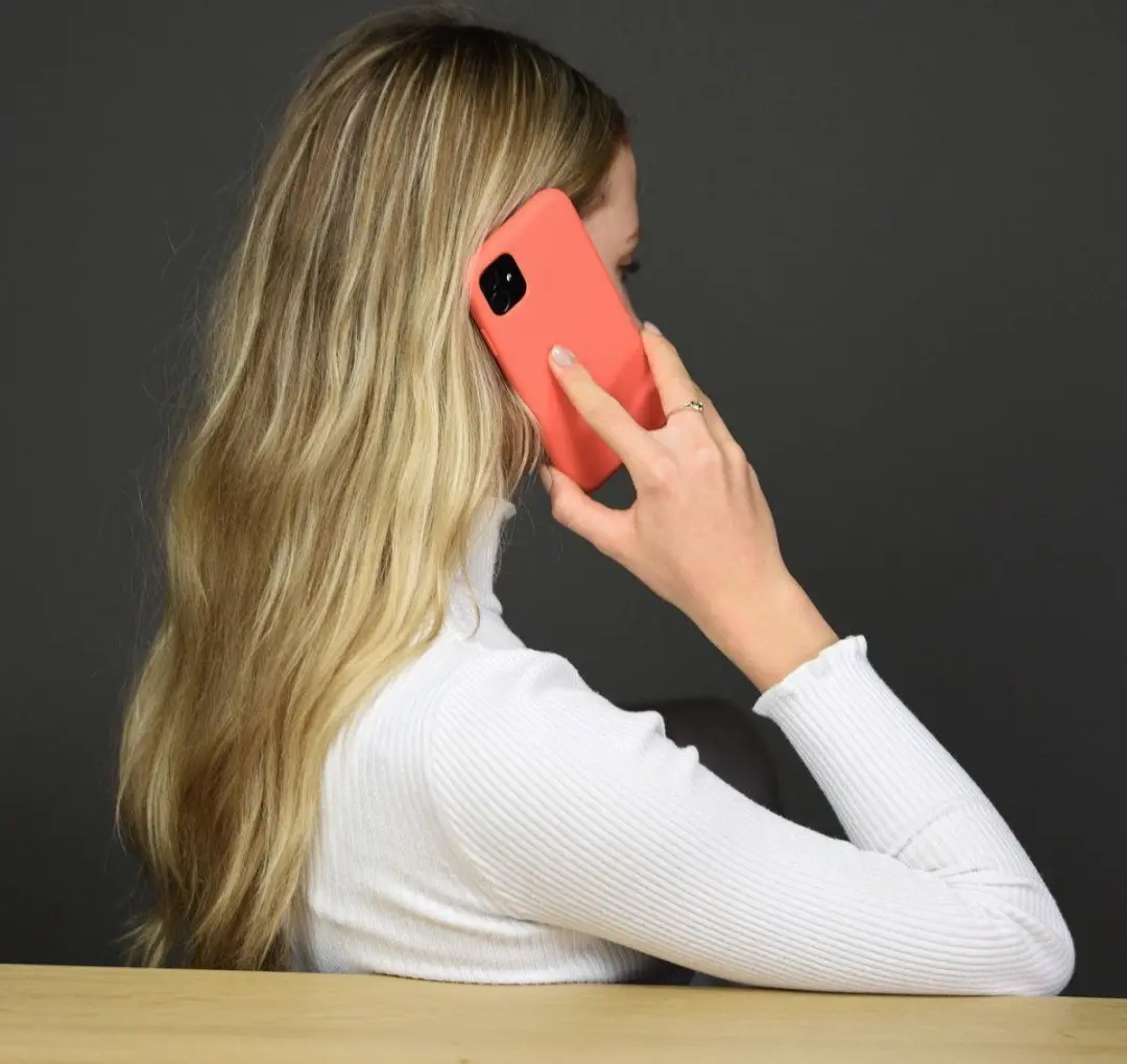 HappyCase Siliconen Hoesje Oranje - Samsung Galaxy S20 Plus - afbeelding 6 van 6