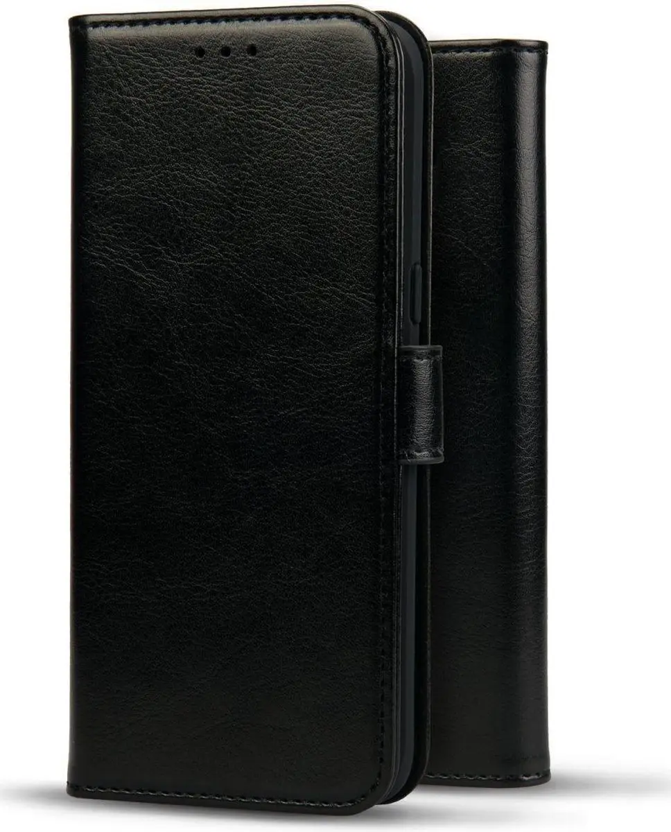 Rosso Element Book Case Wallet Samsung Galaxy Note20 - 3 Pasjes - Zwart