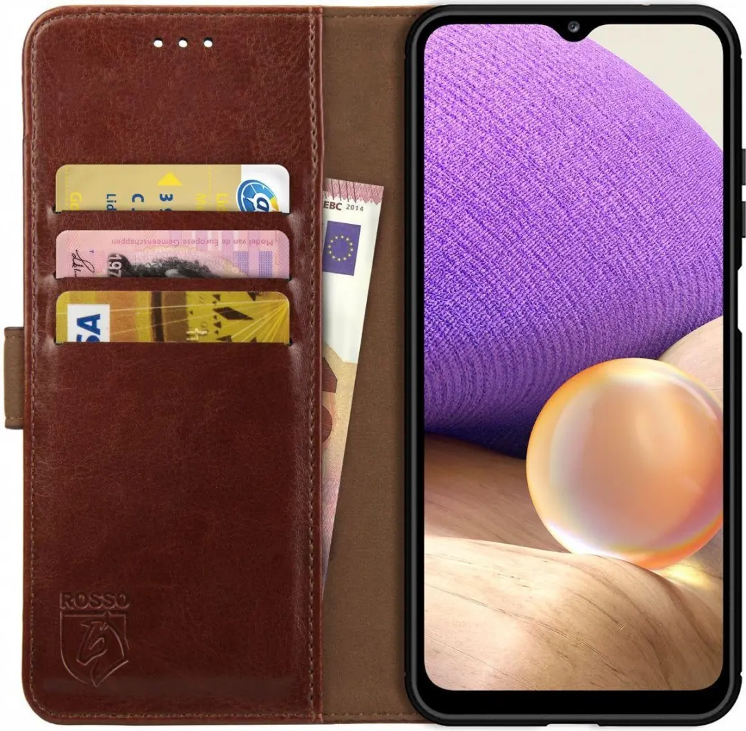 Rosso Element Book Case Wallet Hoesje Geschikt voor Samsung Galaxy A32 5G