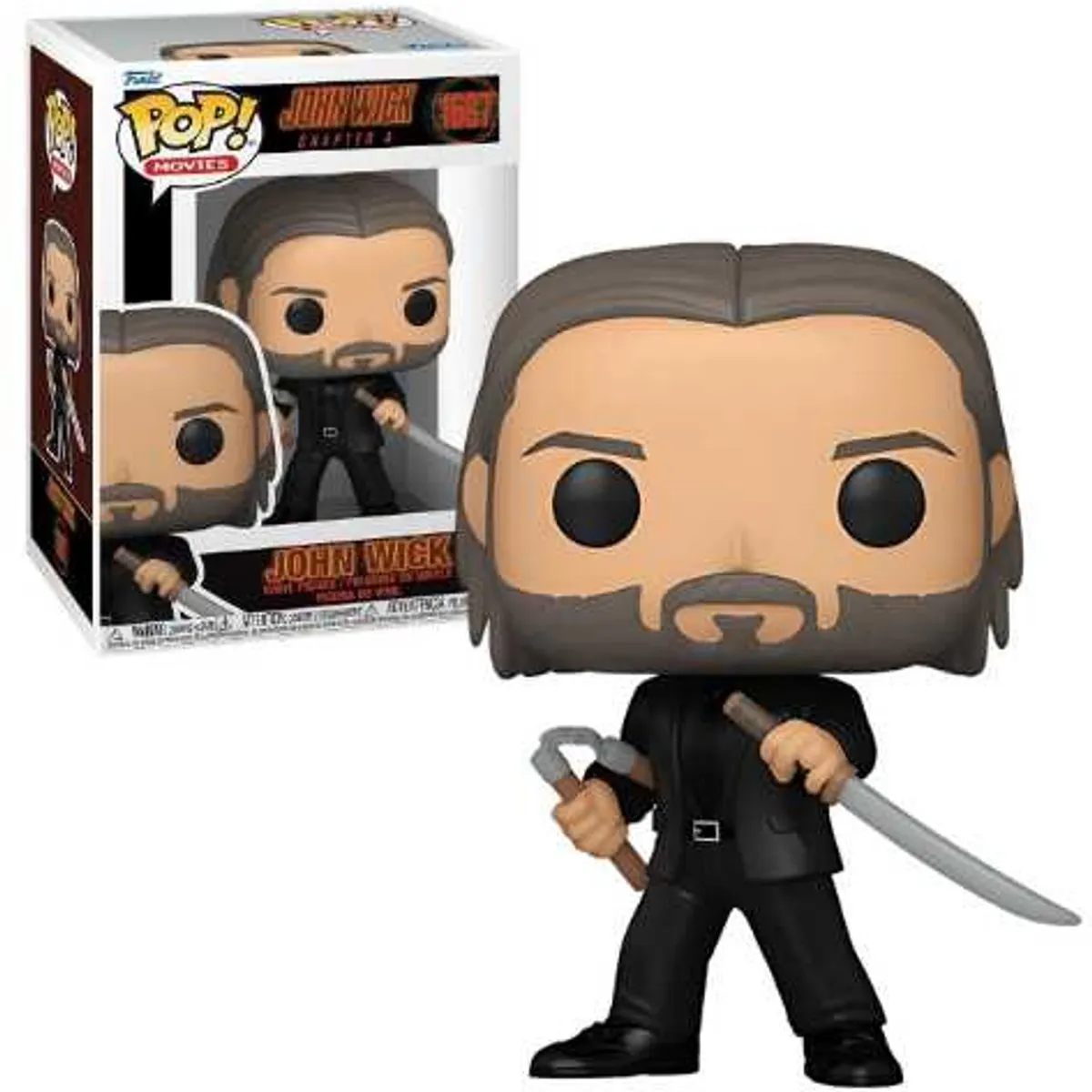 Funko Pop Movies John Wick Chapter 4 #1687 - Multi - afbeelding 6 van 6
