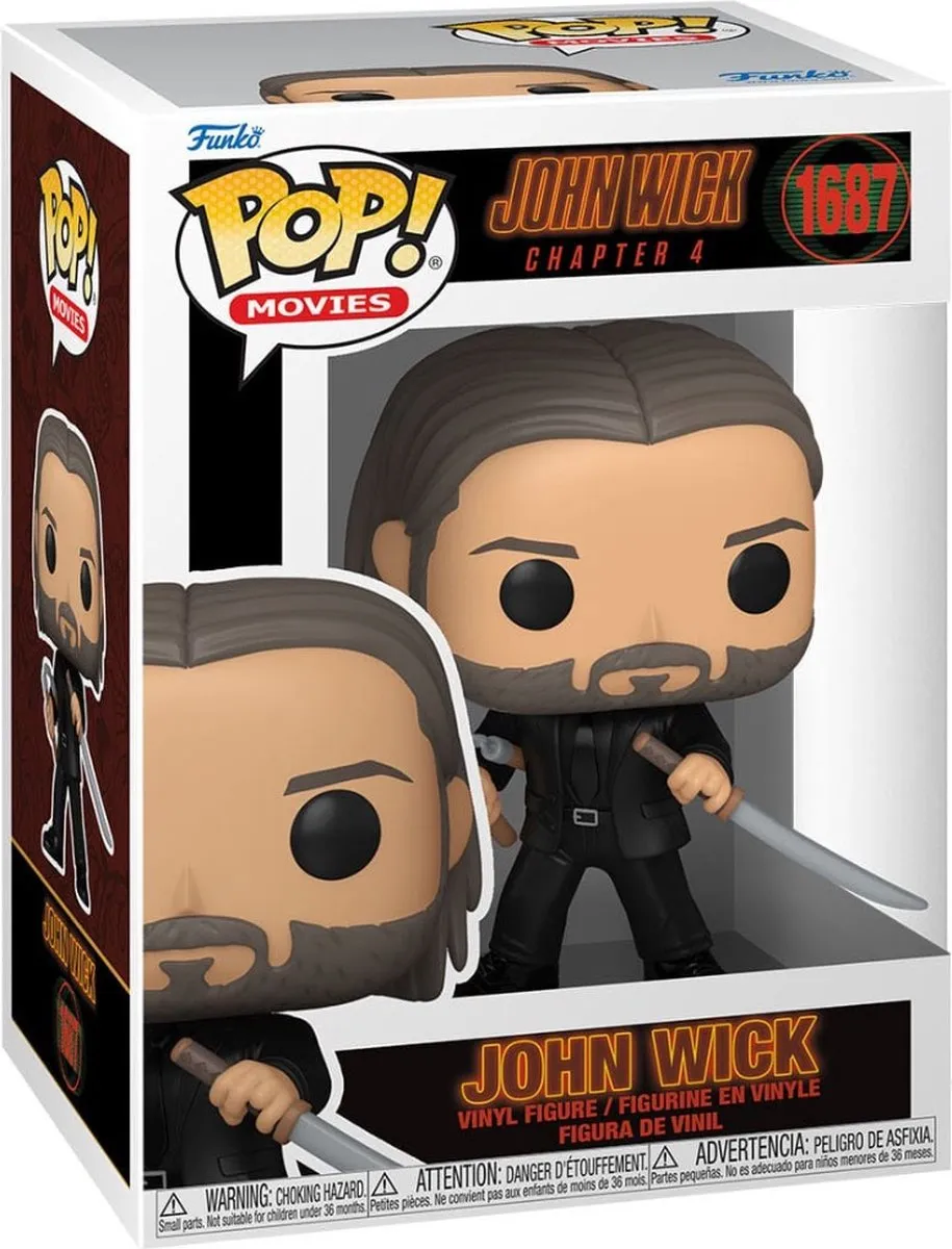 Funko Pop Movies John Wick Chapter 4 #1687 - Multi