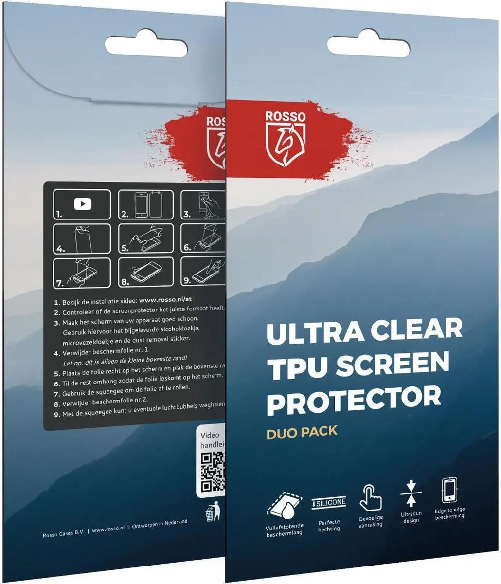 Rosso Ultra Clear Screen Protector OnePlus 9 Pro - 2 Stuks