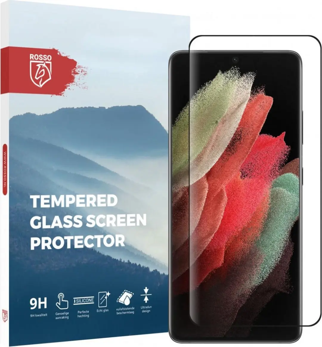 Rosso 9H Tempered Glass Screen Protector Samsung Galaxy S21 Ultra