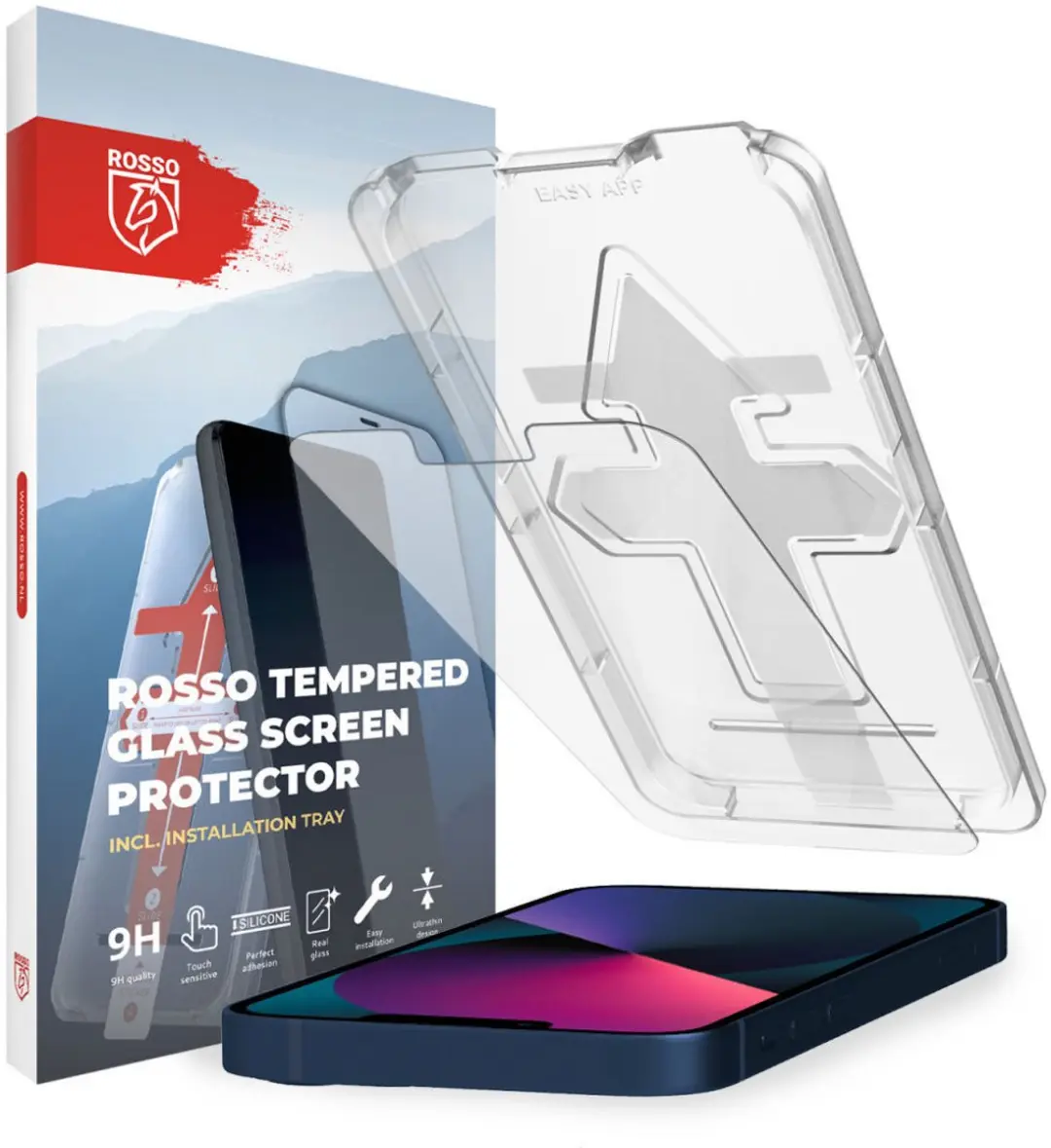 Rosso iPhone 13 Mini Schermbeschermer