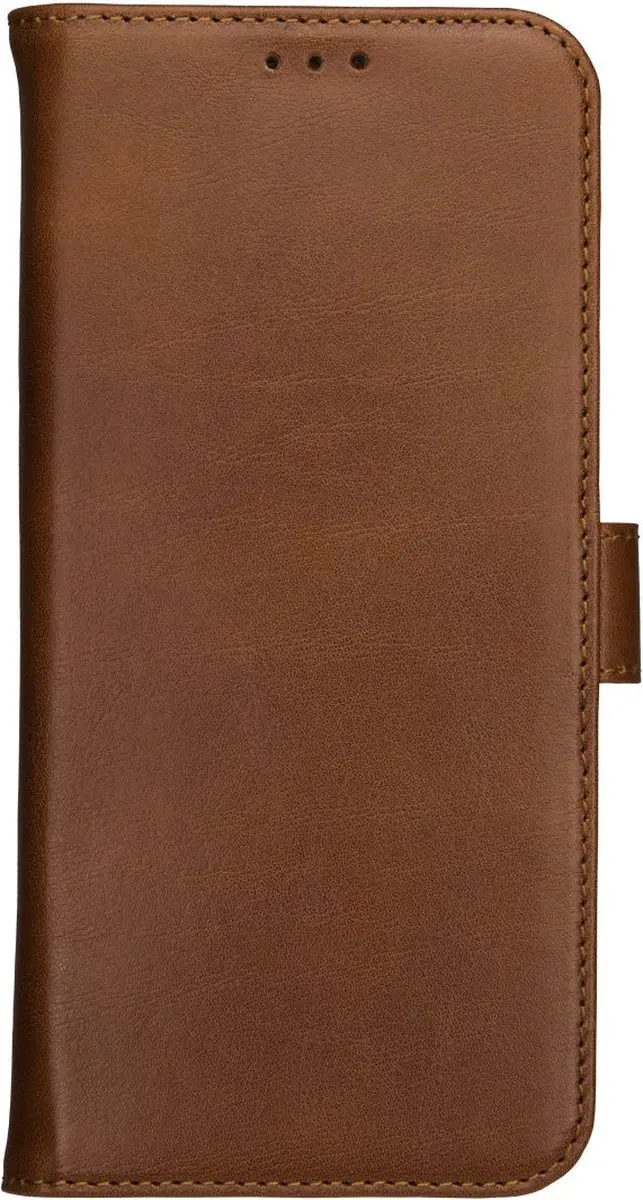 Rosso Deluxe Book Case iPhone 14 Pro Max 139216 - 3 Pasjes - Bruin