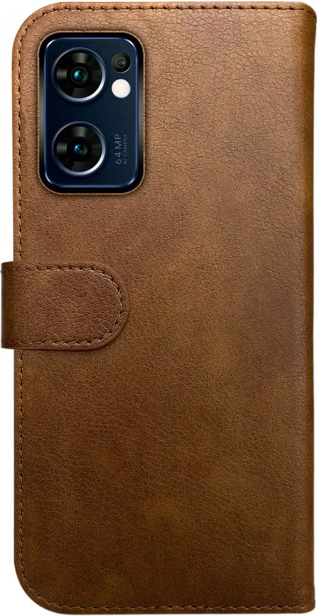 Rosso Element Book Case Wallet 133810 - Oppo Find X5 Lite - 3 Pasjes - Bruin