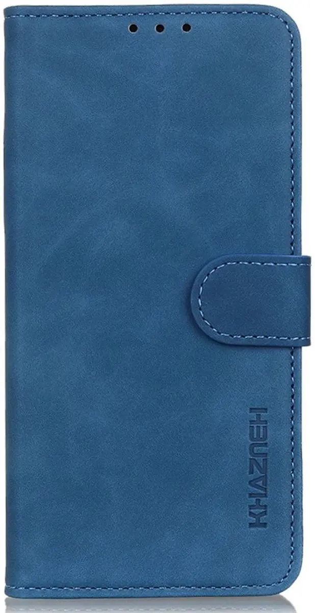 Khazneh Motorola Edge 30 Ultra Hoesje Blauw - 2 Pasjes - afbeelding 6 van 6