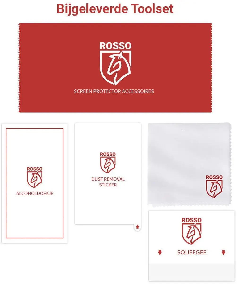 Rosso Screen Protector Ultra Clear 2 Stuks - Samsung Galaxy S23