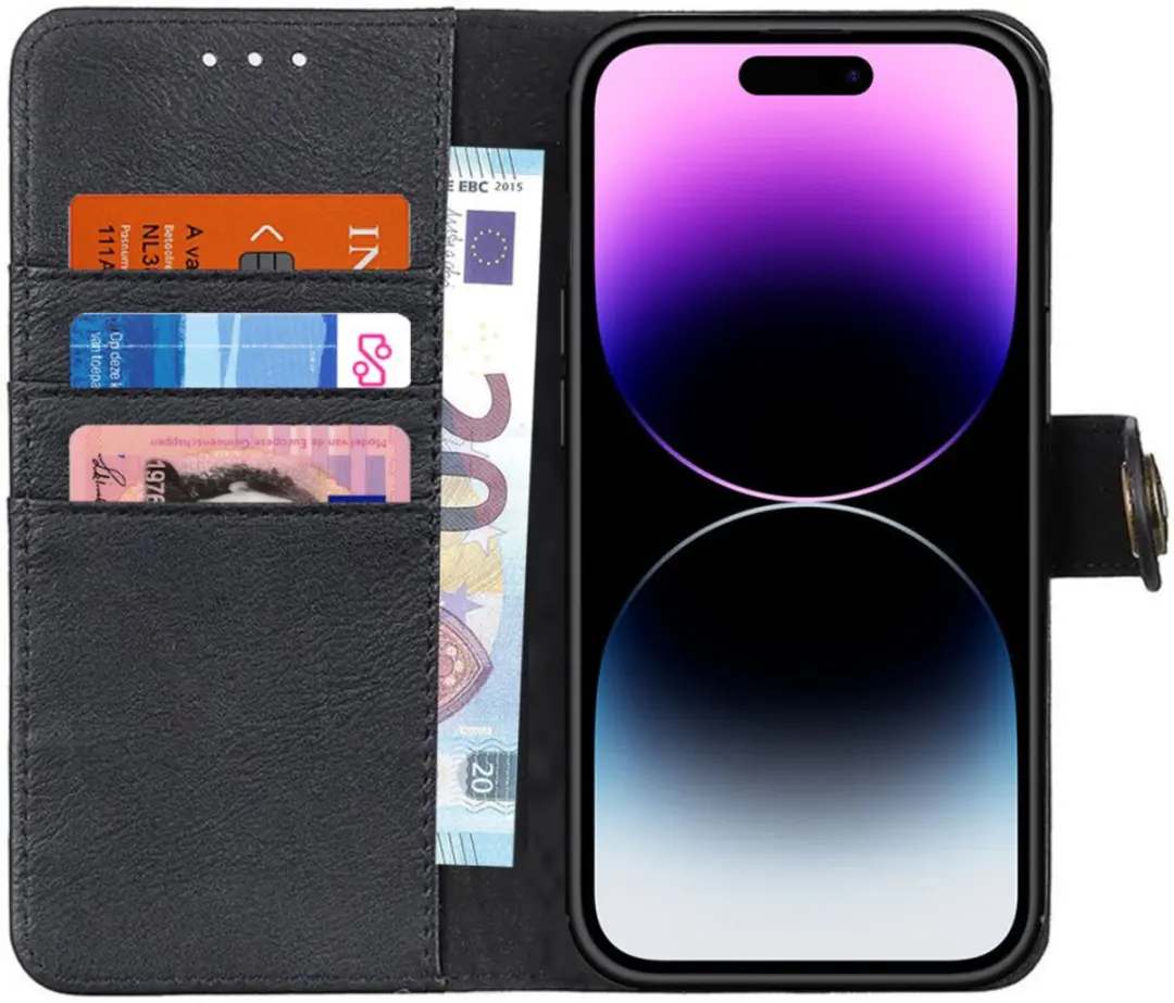 Khazneh Hoesje iPhone 14 Pro Book Case