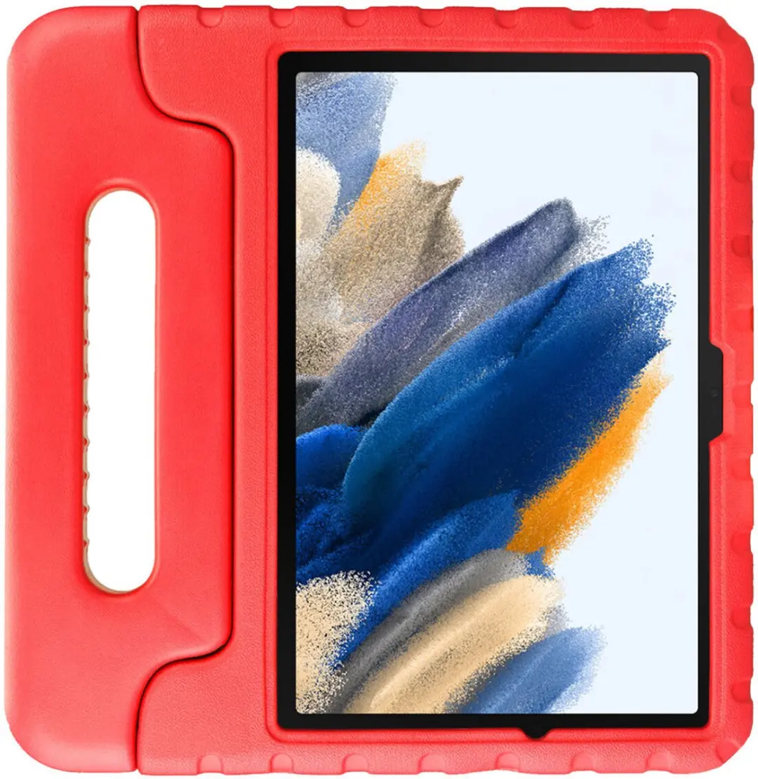 HappyCase Kinder Tablethoes Samsung Tab A8 2021 - Rood - afbeelding 6 van 6