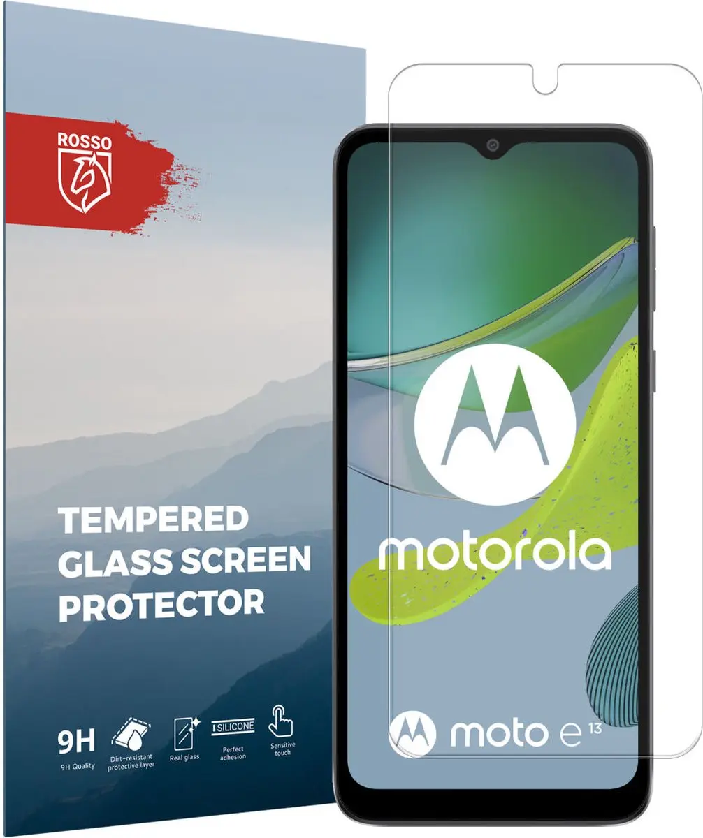 Rosso 9H Tempered Glass Moto E13