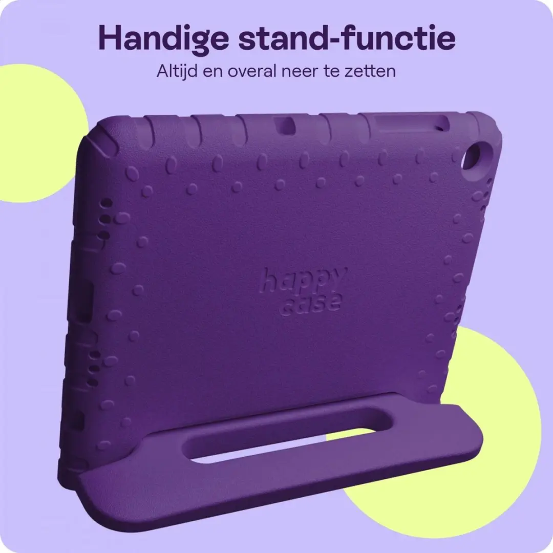 HappyCase Kinder Tablethoes Samsung Tab A8 10.5" - Paars