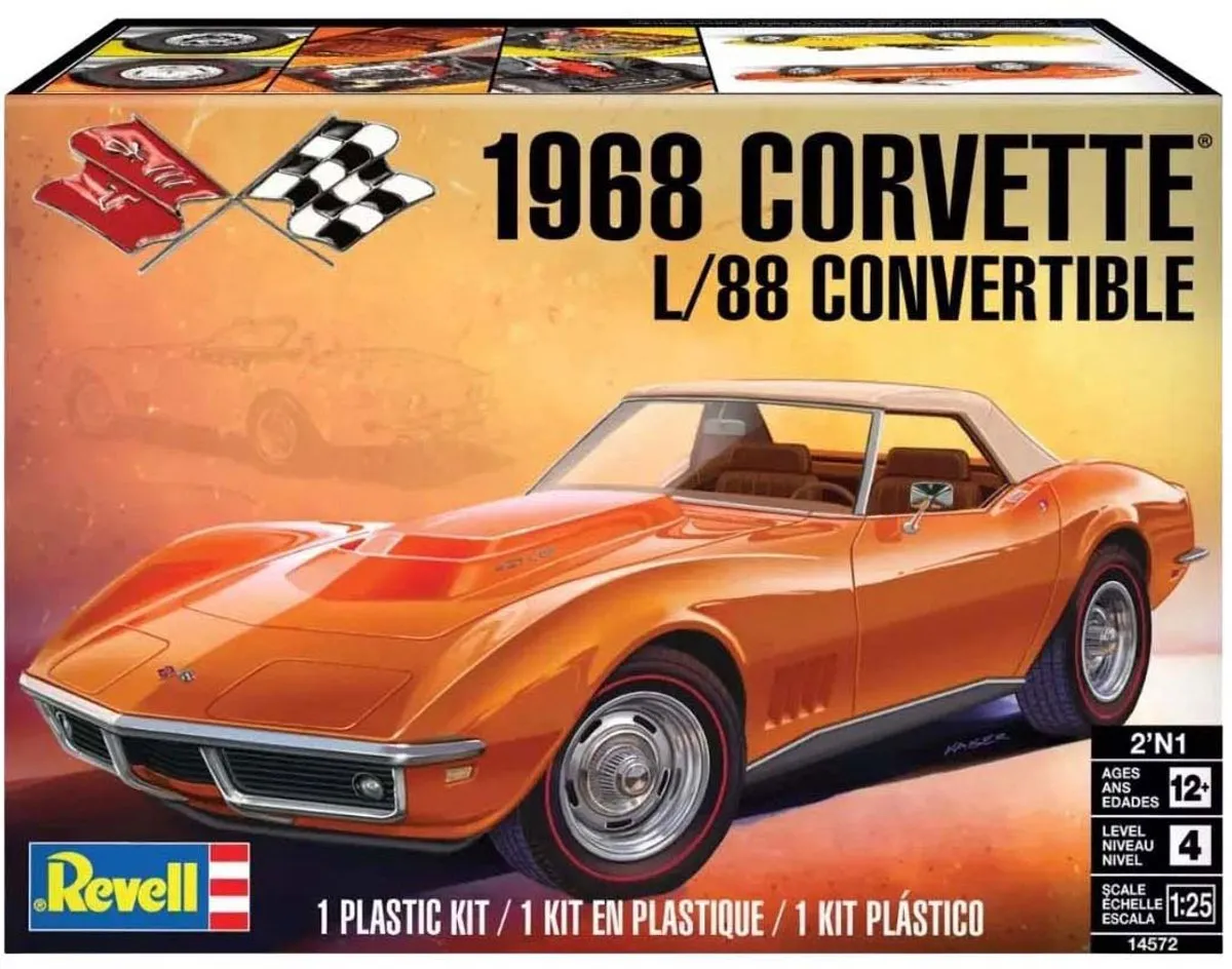 Revell Chevrolet Corvette C3 14572 Modelbouwpakket - 1:25 - Multi