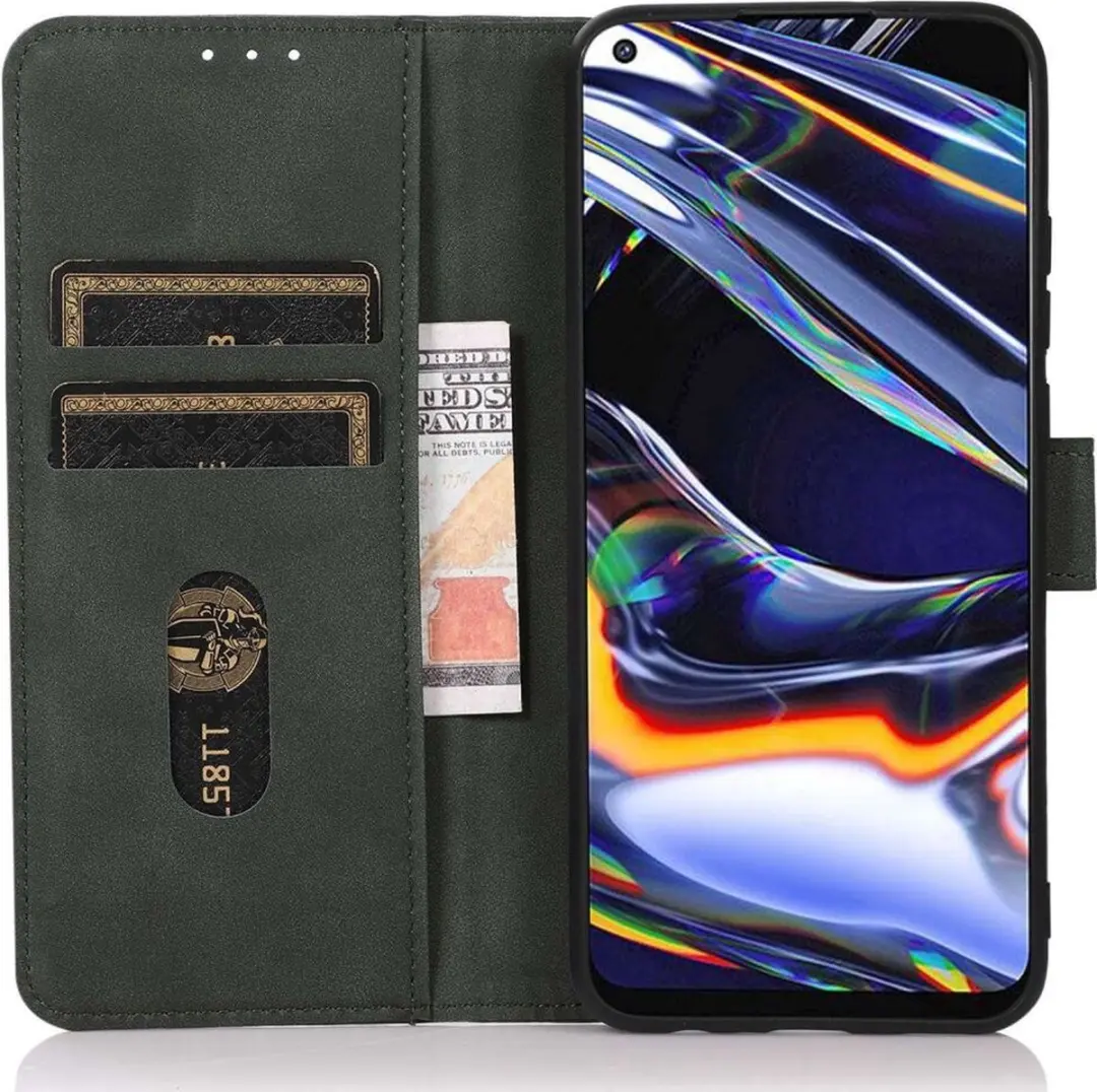 Khazneh Moto G53 Retro Wallet Hoesje