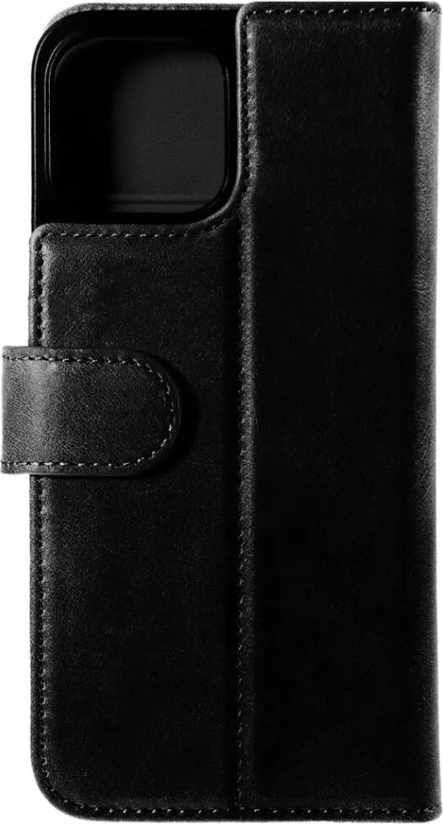 Rosso Elite 173732 Hoesje iPhone 15 Plus - MagSafe - 3 Pasjes - Zwart