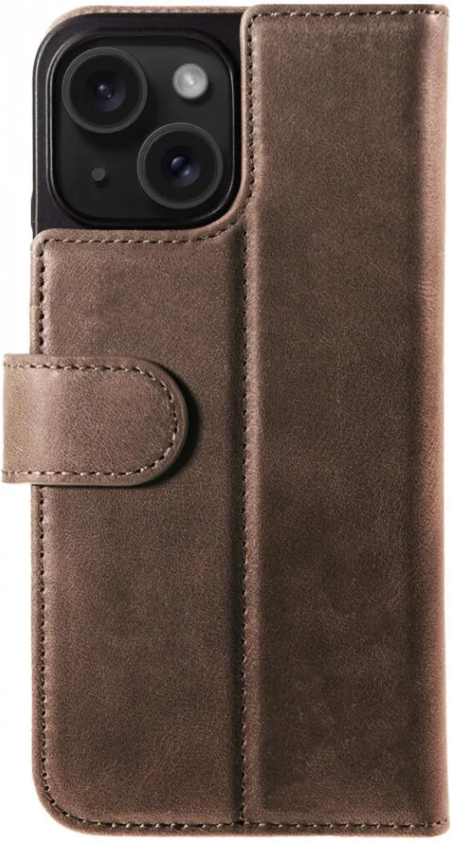 Rosso Elite 173735 Hoesje iPhone 15 Plus - Bruin
