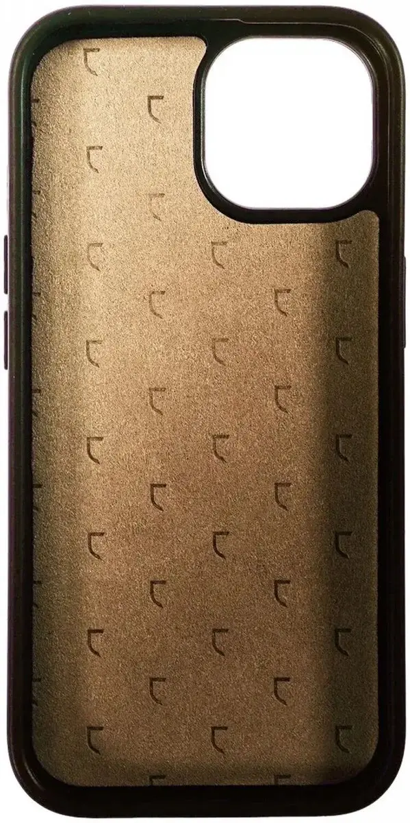 Rosso Elite 173738 Hoesje iPhone 15 Plus - Echt Leer Lichtbruin - 3 Pasjes - afbeelding 6 van 6