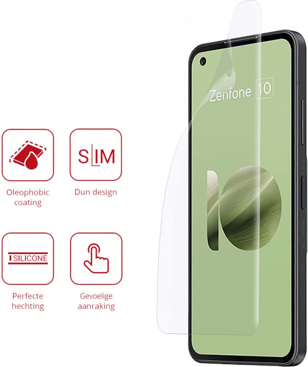 Rosso Screen Protector Ultra Clear 2 Stuks - Asus Zenfone 10