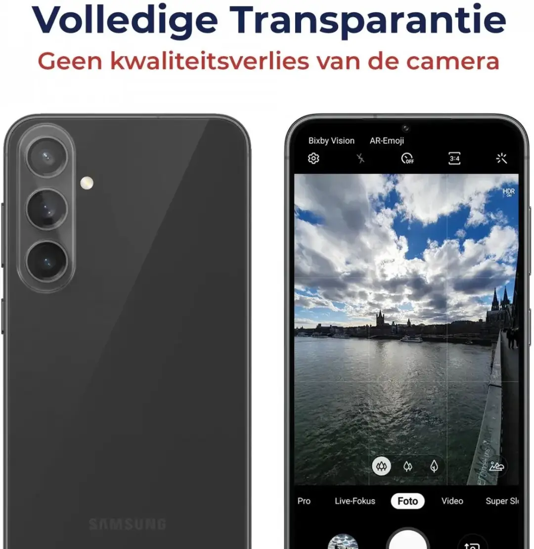 Rosso Camera Lens Protector Samsung Galaxy S23 FE - Ultra Dun Glas