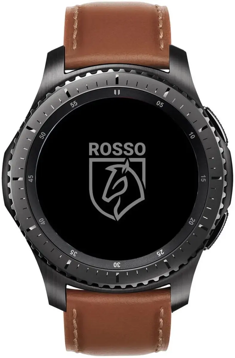 Rosso Deluxe Horlogeband 18mm - Echt Leer Bruin