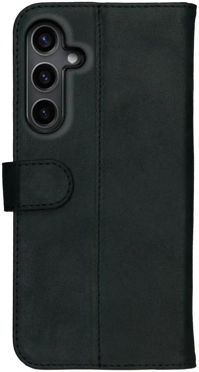 Rosso Deluxe Book Case Samsung Galaxy A15 - 3 Pasjes - Zwart