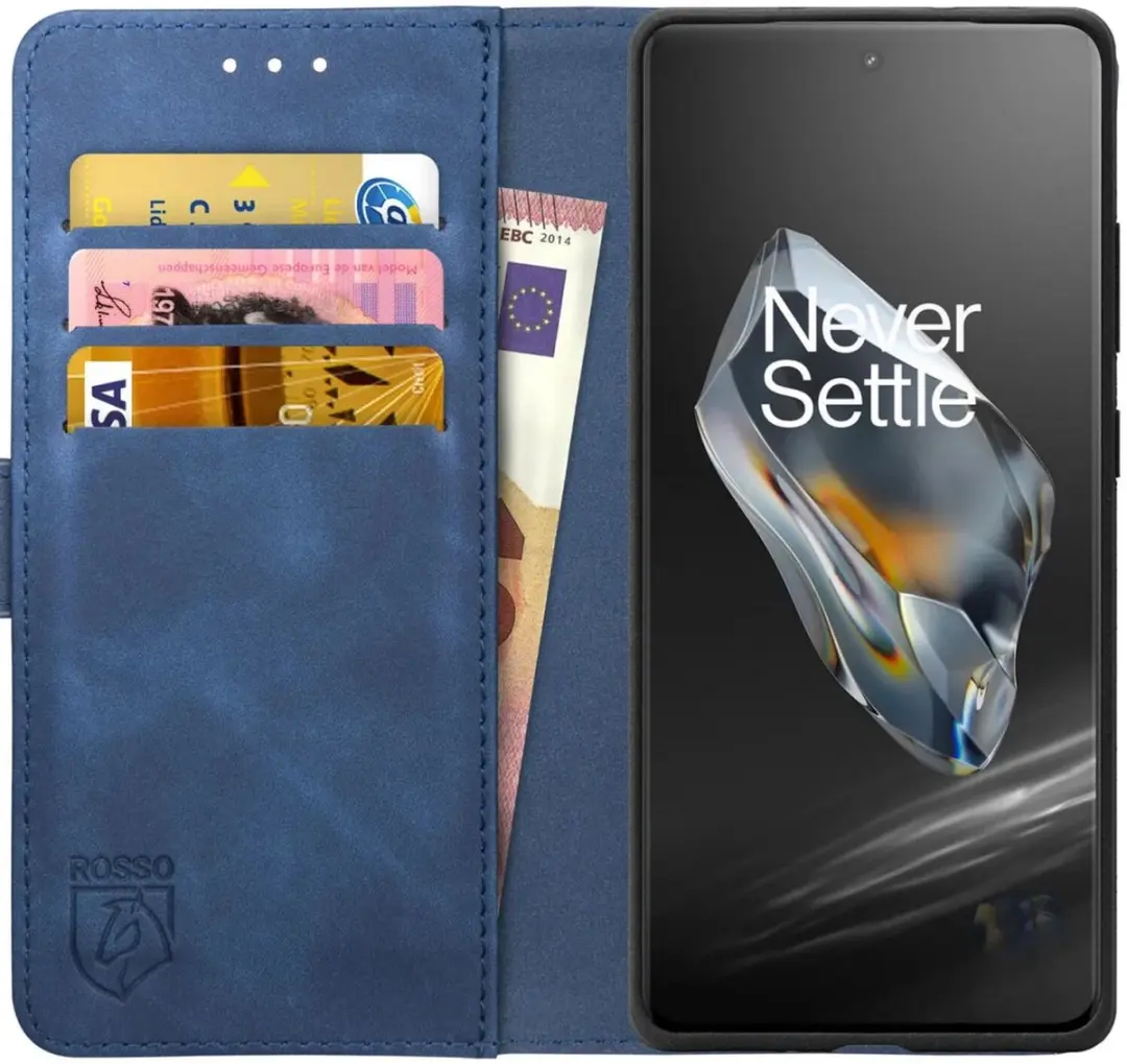 Rosso Element Book Case Wallet Hoesje Geschikt voor OnePlus 12
