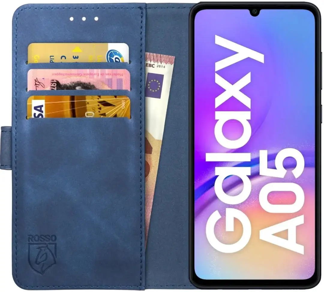 Rosso Element Book Case Wallet Hoesje Geschikt voor Samsung Galaxy A05