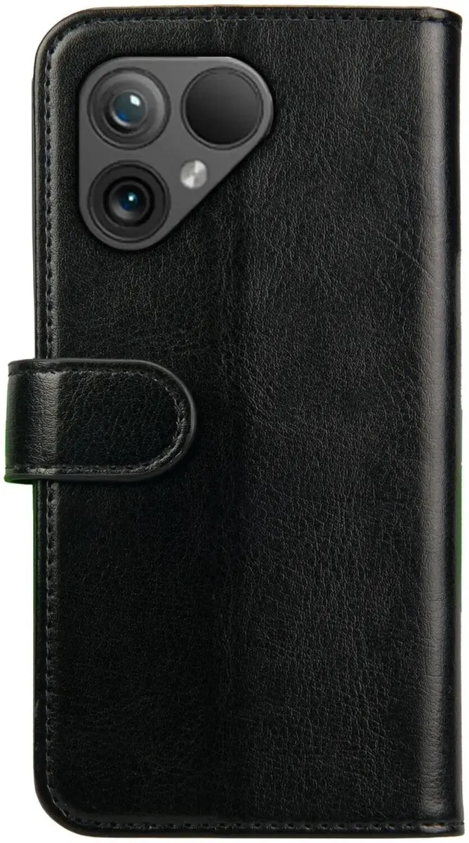 Rosso Element Book Case Wallet Fairphone 5 - 3 Pasjes - Zwart