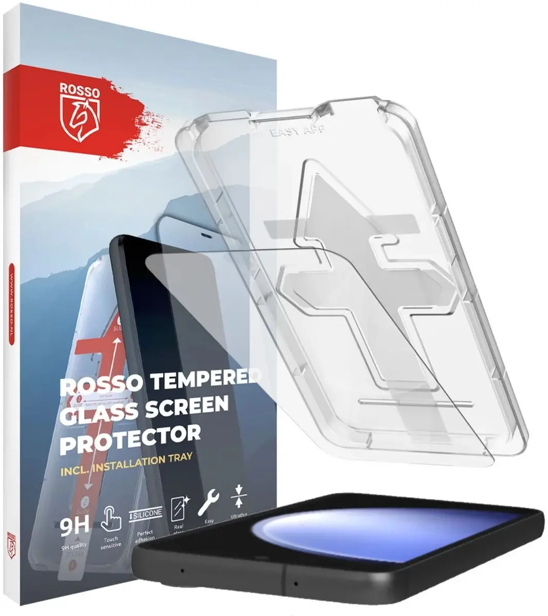 Rosso Tempered Glass Screenprotector Samsung Galaxy S23 FE