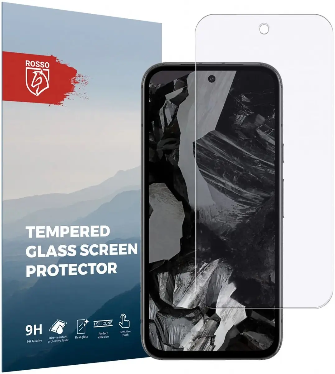 Rosso 9H Tempered Glass Screen Protector Google Pixel 8a