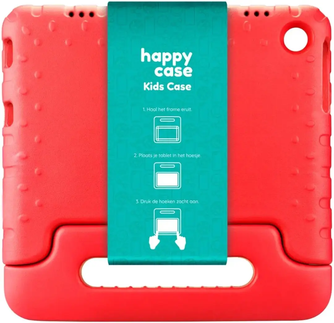 HappyCase Kinder Tablethoes Samsung Galaxy Tab A11/A9 Plus - Rood
