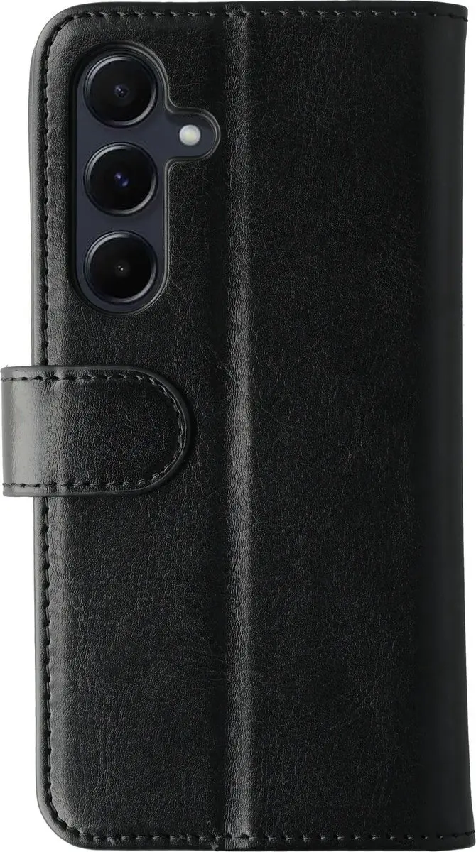 Rosso Element Wallet Book Case 183503 - Samsung Galaxy A55 - 3 Pasjes - Zwart