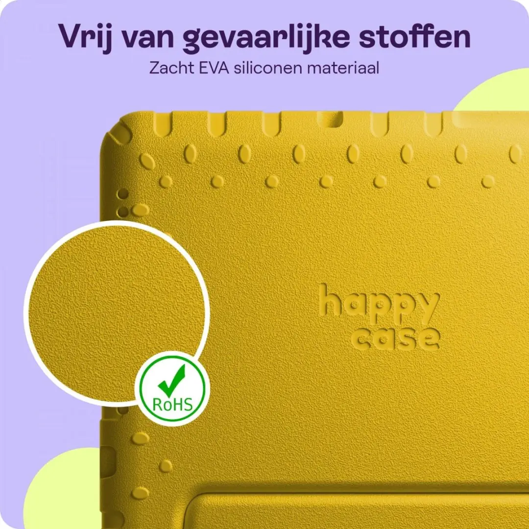 HappyCase Candy+ Kinderhoes Samsung Galaxy Tab A11/A9 - Geel