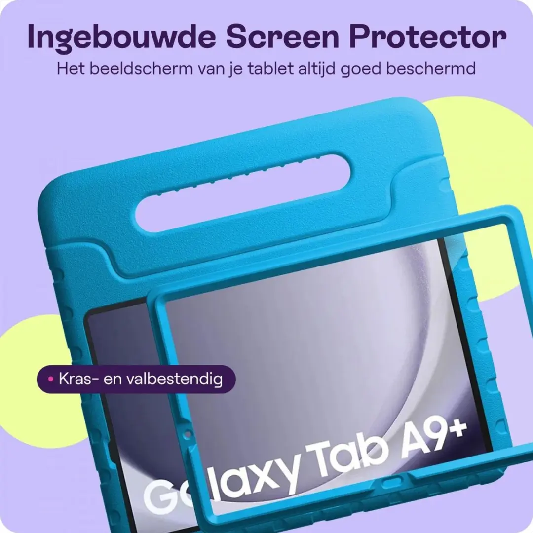 HappyCase Candy+ Kinderhoes Samsung Tab A11/A9 Plus - Blauw