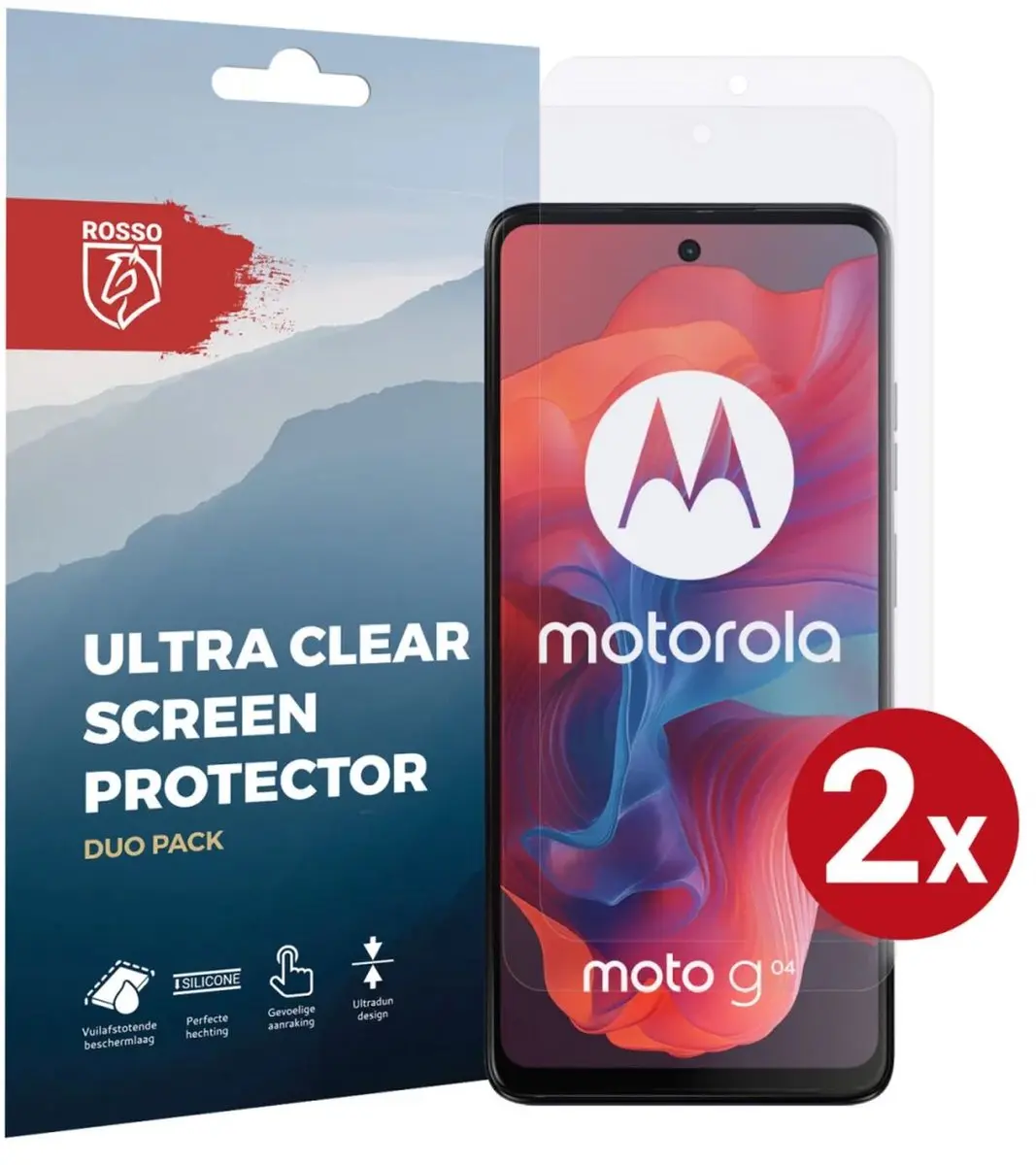 Rosso Screen Protector Motorola Moto G04