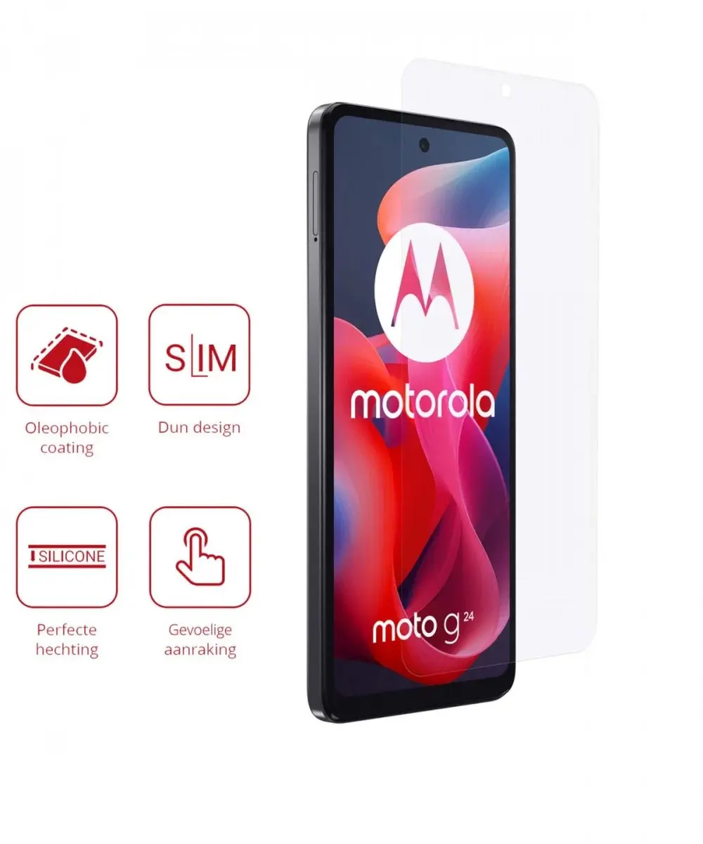 Rosso Screen Protector Motorola Moto G24 - 2 Stuks
