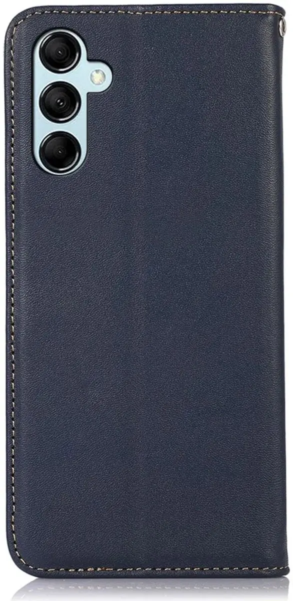 Khazneh Hoesje Book Case RFID Samsung Galaxy A55 - Blauw